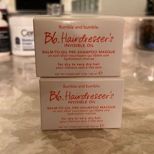 Bumble and bumble hairdresser invisible oil balm to oil pre-shampoo masque